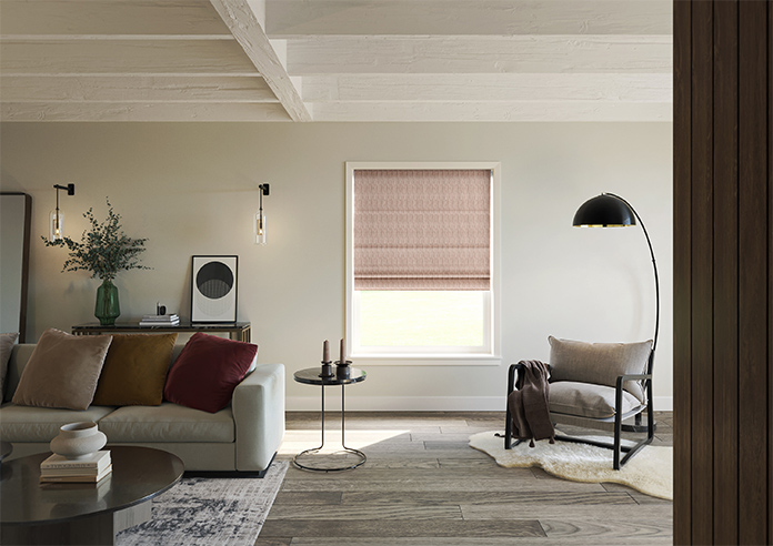 Braemar, Sirocco Red - Twist&Fit Roman Blind - Image 8